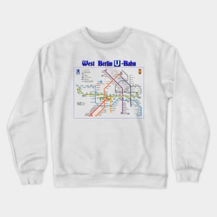 Vintage West Berlin U-Bahn Crewneck Sweatshirt